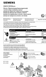 Siemens 3UF7110-1AA00-0 Instrukcja obsługi