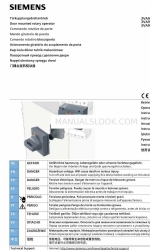 Siemens 3VA1 Series Instrukcja obsługi