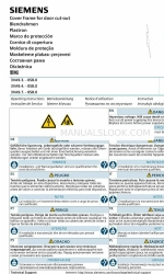 Siemens 3VA9 3 0SB 0 Series Instrukcja obsługi