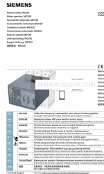 Siemens 3VA9 7-0HA10 Series Instrukcja obsługi