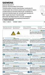 Siemens 3VA9 7-0NA10 Series Skrócona instrukcja obsługi