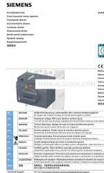 Siemens 3VA9 Series Operating Instructions Manual