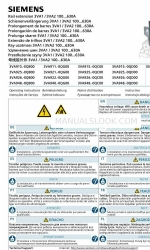 Siemens 3VA911 0QG00 Series Operating Instructions Manual