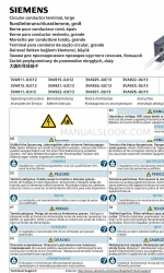 Siemens 3VA911.-0JC12 Instruções de utilização