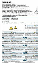 Siemens 3VA9110-0WC00 Gebruiksaanwijzing