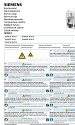 Siemens 3VA915 0JA11 Series Instrukcja obsługi