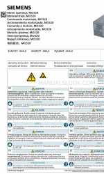 Siemens 3VA9447-0HA 0 Series Руководство по эксплуатации