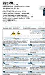 Siemens 3VA9978-0BF2 Series Інструкція з експлуатації