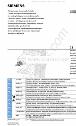 Siemens 3VA9980 - 0LF20 Інструкція з експлуатації Посібник з експлуатації