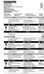 Siemens 3VL93008LA00 Manual de Instruções