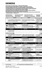 Siemens 3VL9400-3HG0 Series Gebruiksaanwijzing