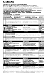 Siemens 3VL9600-3A_10 Series Manual de instrucciones