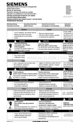 Siemens 3VL96003HL00 Instruções de utilização