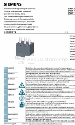 Siemens 3VM9 - 0KB04 Series Operating Instructions Manual