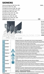 Siemens 3VM9 0Q.00 Series Kullanım Talimatları