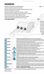 Siemens 3VM9110-0WB00 Istruzioni per l'uso