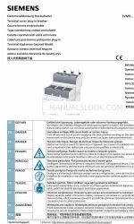 Siemens 3VM9154-0KB03 Instruções de utilização