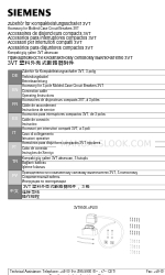 Siemens 3VT Series 사용 설명서