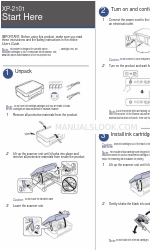 Epson XP-2101 Start Here