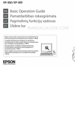 Epson XP-302 Посібник з експлуатації