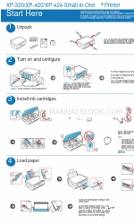 Epson XP-320 Skrócona instrukcja obsługi