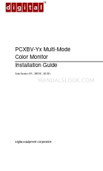 Digital Equipment PCXBV-Y Series Panduan Instalasi