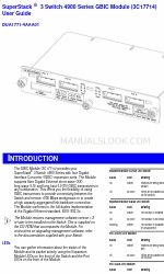 3Com SuperStack 3 4900 Посібник користувача