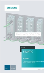 Siemens SIMATIC ET 200AL Manuel