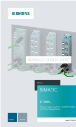 Siemens SIMATIC ET 200AL Manuel