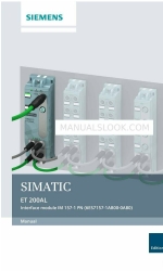 Siemens SIMATIC ET 200AL Manuel