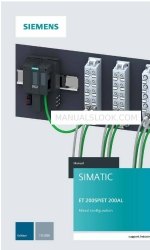 Siemens SIMATIC ET 200AL Manuel