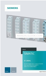 Siemens SIMATIC ET 200AL Manuel