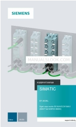 Siemens SIMATIC ET 200AL Ekipman Kılavuzu