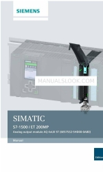 Siemens simatic ET 200MP Handmatig