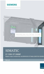 Siemens simatic ET 200MP Handmatig