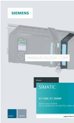 Siemens simatic ET 200MP Gebruikershandleiding