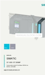 Siemens simatic ET 200MP Handmatig