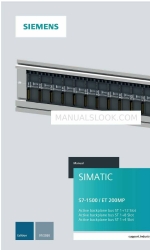 Siemens simatic ET 200MP Handmatig