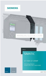 Siemens simatic ET 200MP Handmatig