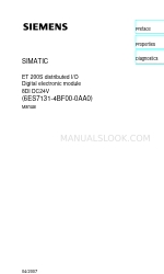 Siemens SIMATIC ET 200S ユーザーマニュアル