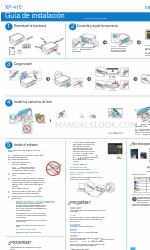 Epson XP-410 (Spanish) Guía De Instalación