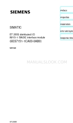 Siemens SIMATIC ET 200S マニュアル