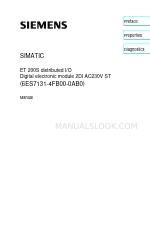 Siemens SIMATIC ET 200S マニュアル