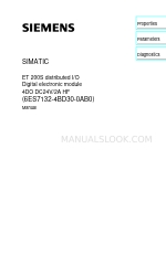 Siemens SIMATIC ET 200S マニュアル