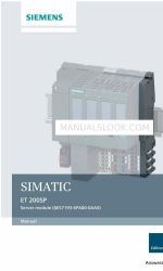 Siemens SIMATIC ET 200SP Kullanıcı Kılavuzu