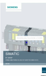 Siemens SIMATIC ET 200SP Manuel