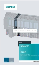 Siemens SIMATIC ET 200SP Manuel