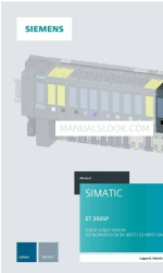 Siemens SIMATIC ET 200SP Kullanıcı Kılavuzu