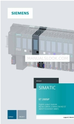 Siemens SIMATIC ET 200SP Manuel