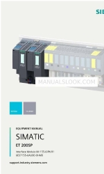 Siemens SIMATIC ET 200SP Manuel